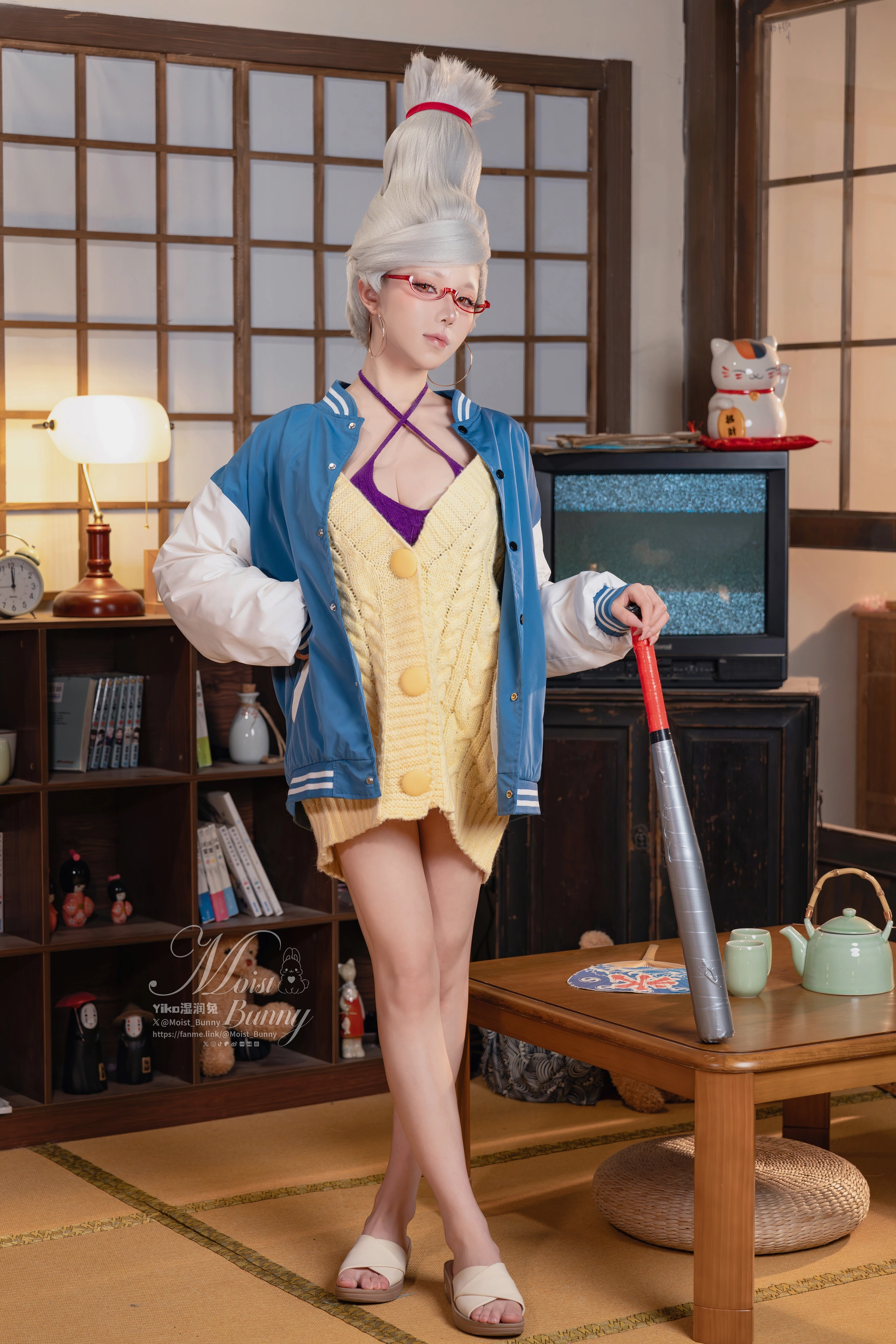 咬一口兔娘(Yiko湿润兔) – NO.249 10月作品『胆大党-绫濑星子』 1