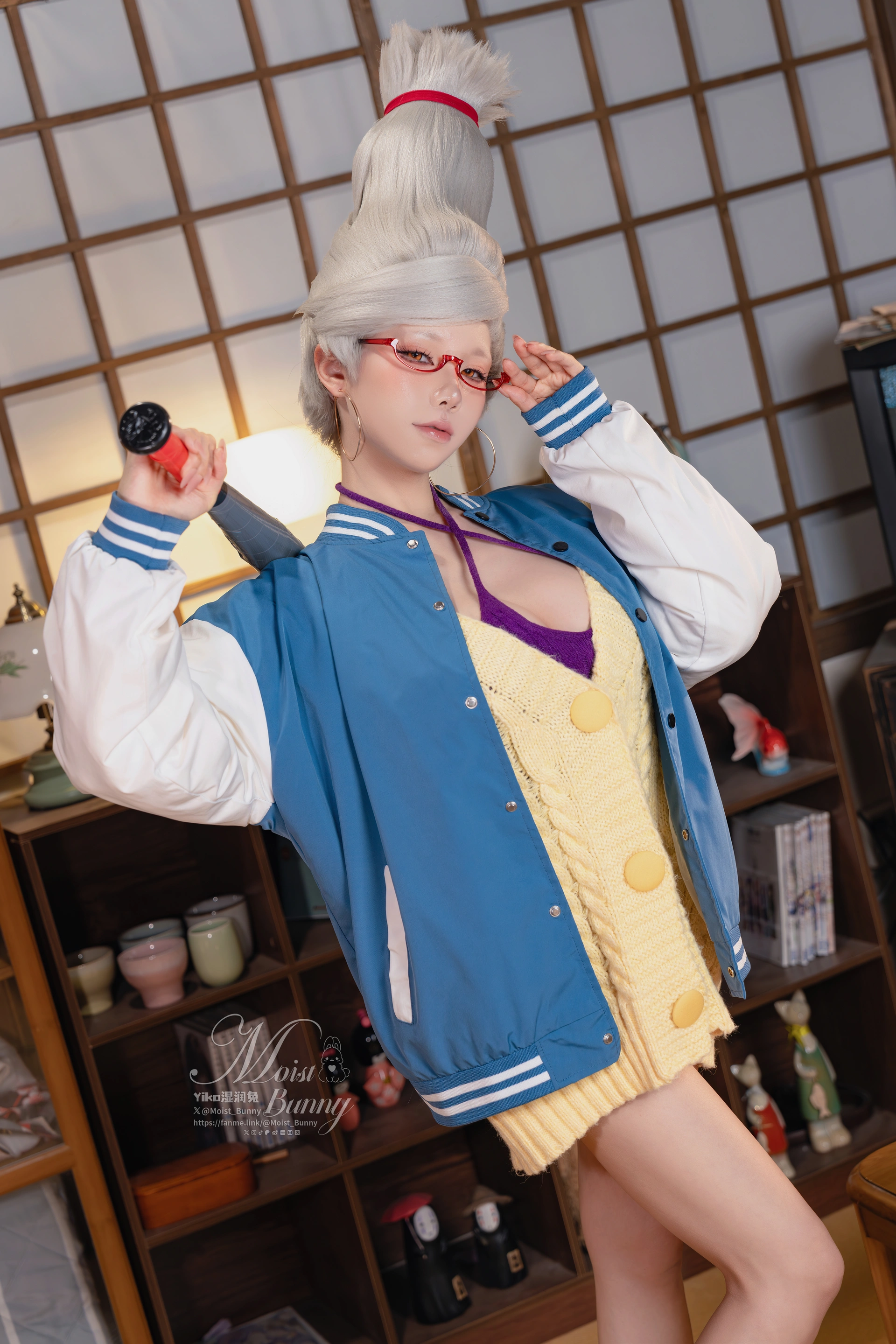 咬一口兔娘(Yiko湿润兔) – NO.249 10月作品『胆大党-绫濑星子』 3