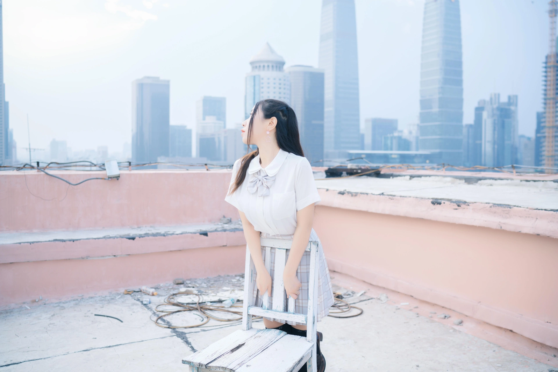 NO.039 穆零Mu0 - 008 - 天台JK 3