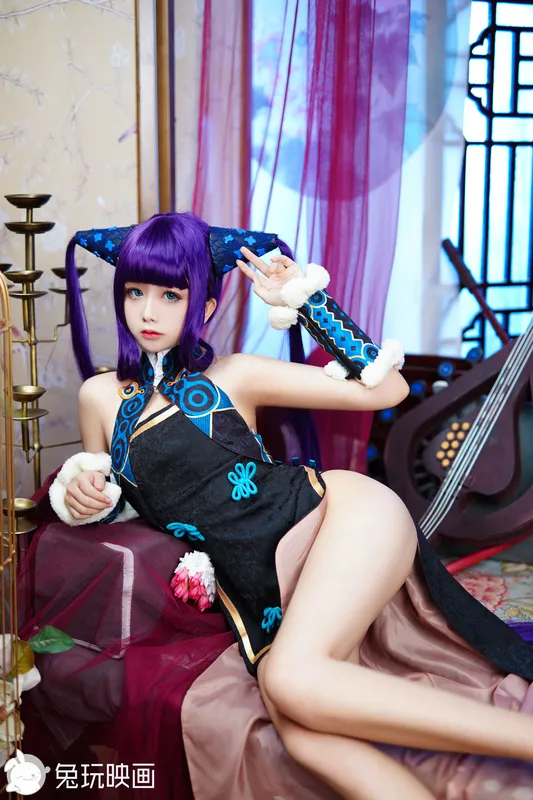 D55.005 琵琶和旗袍 - 兔玩映画